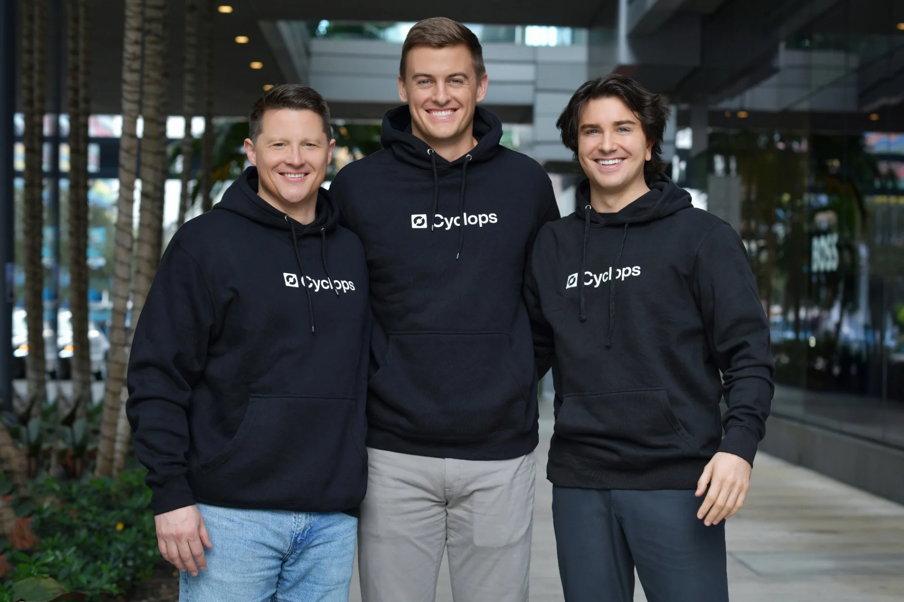 The three Cyclops founders together