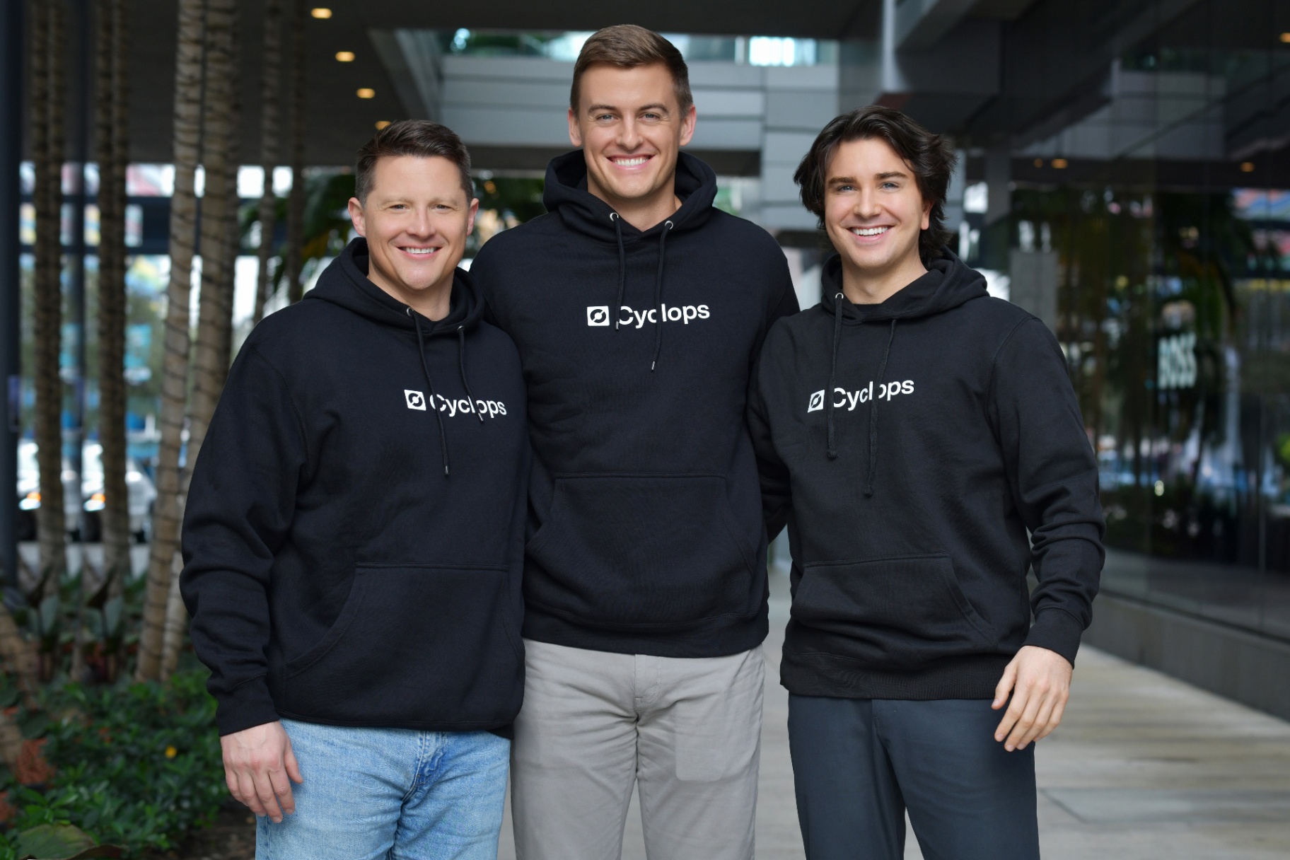 The three Cyclops founders together